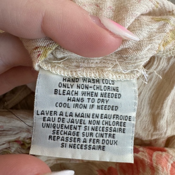 Ralph Lauren Off shoulder Short Sleeve Floral Western Blouse Denim and Supply - Picture 6 of 8